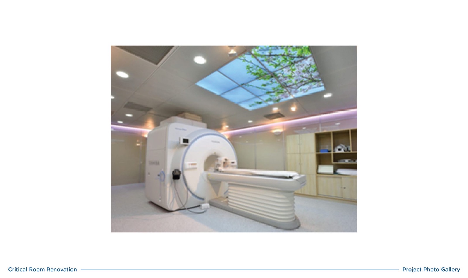 Critical Room Renovation